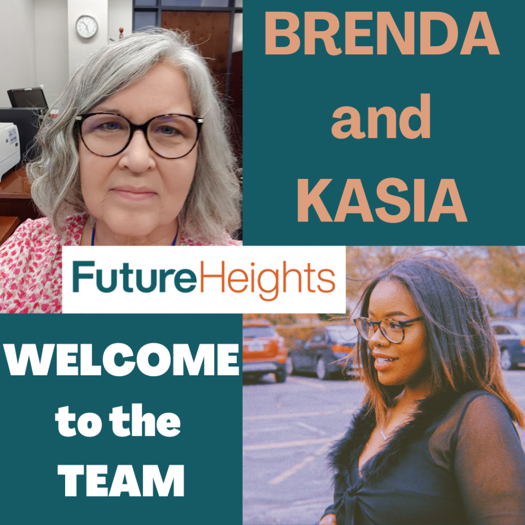 Welcome, Brenda and Kasia!